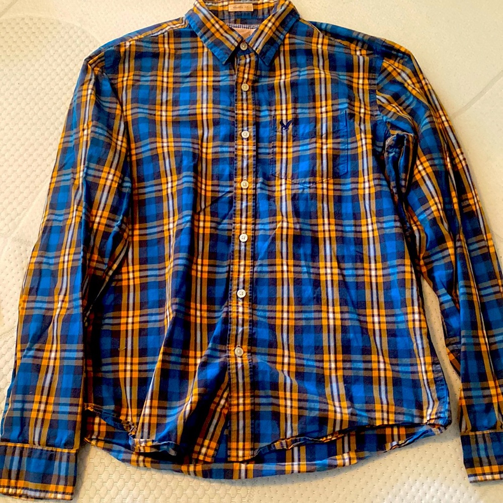 American Eagle - Mens - Medium - Casual Button Down